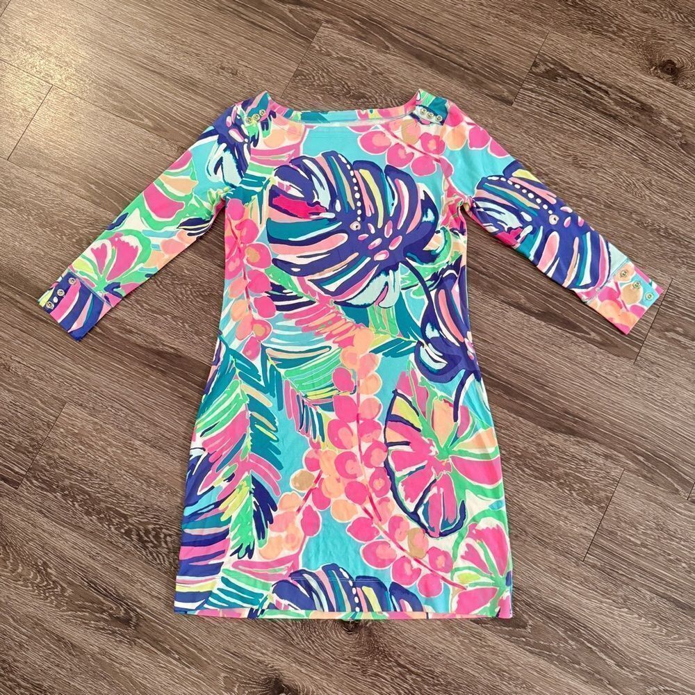 Lilly Pulitzer UPF 50+ Sophie Dress in Exotic Garden New